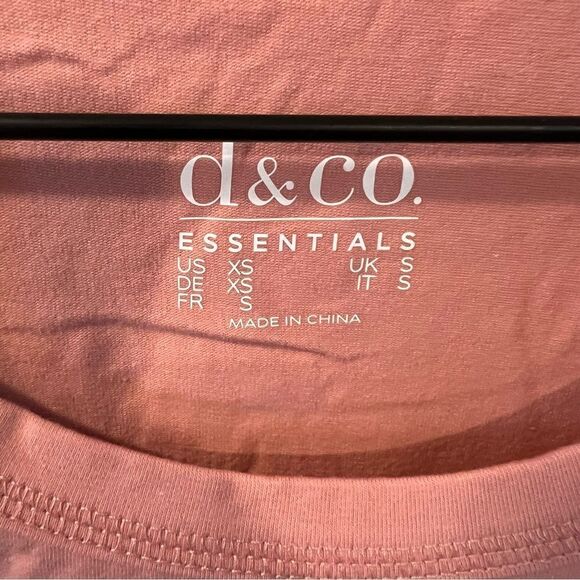 NWT Denim & Co. Essentials Perfect Jersey 3/4 Sleeve Top | Size XS - Picture 4 of 9